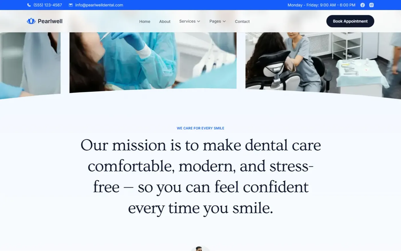 Further down the home page.